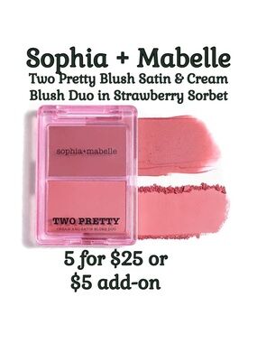 Sophia Mabelle Blush Duo in Strawberry Sorbet